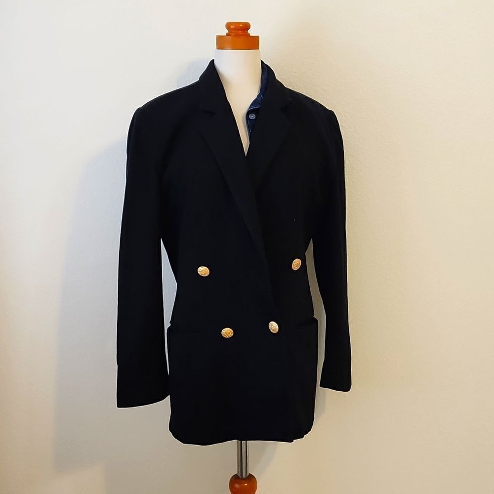 Casablanca vintage wool blazer size 10‎